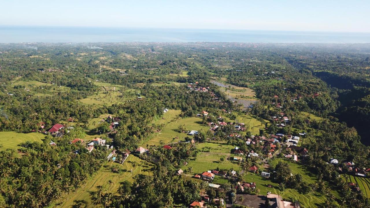 Damuh Pertivi, River And Rice Fields View
