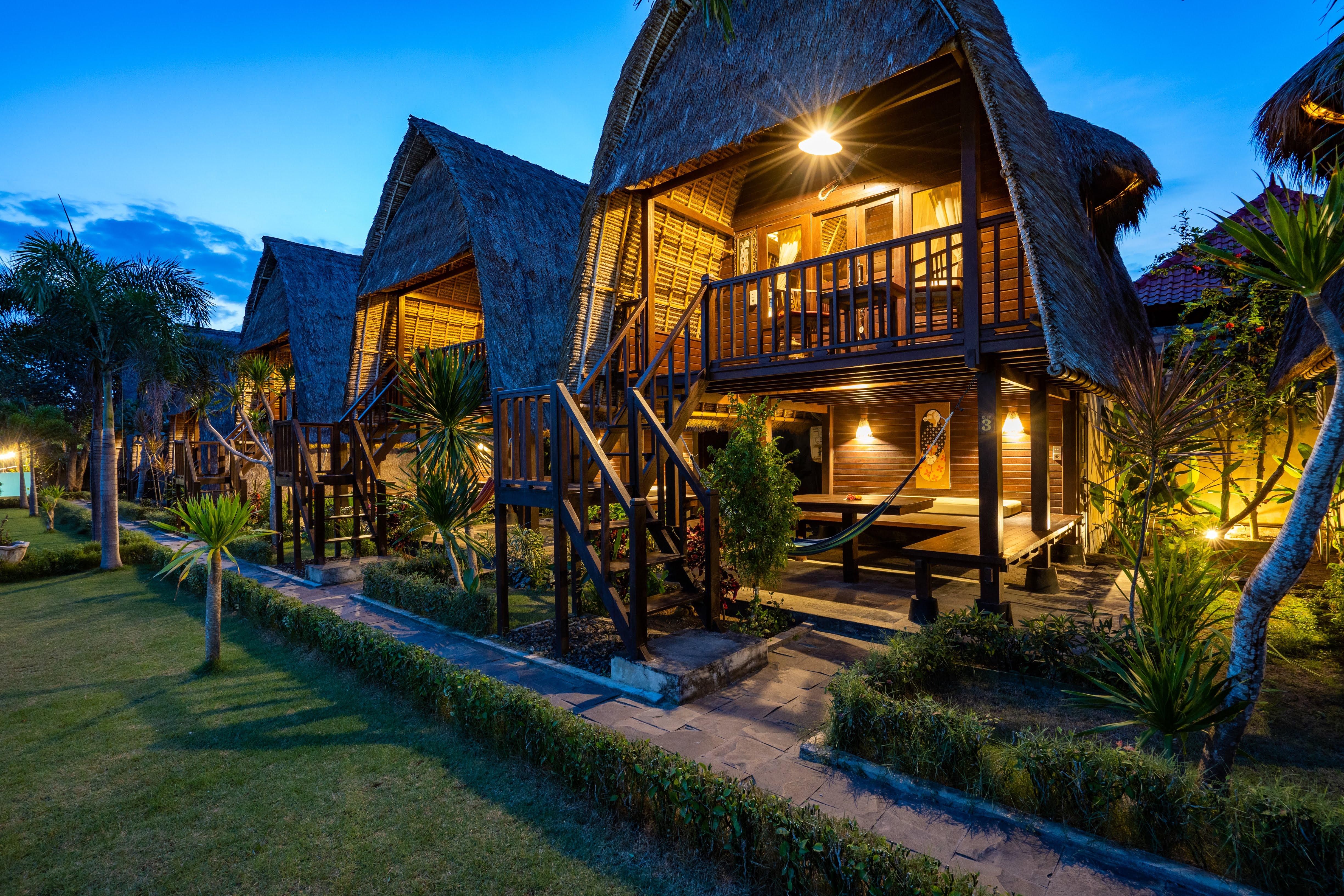 Taman liburan Dream Kubu Redpartner Nusa Lembongan (Bali)