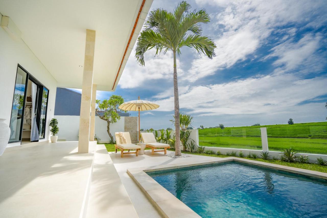 Santorini Sunset New 4 Bedroom With Beautiful Rice Paddy View And A Large Pool * Canggu (Bali)