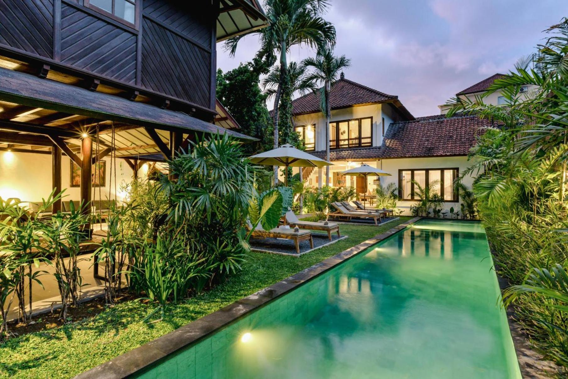 Villa Nativ Living Legian 6br 16px Big Group Walk To 66