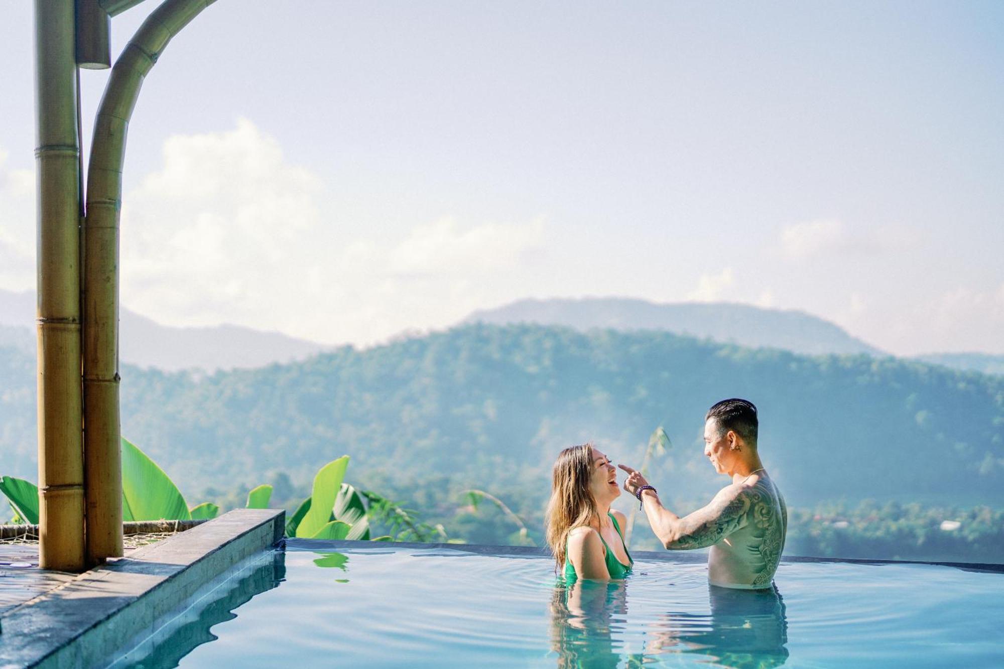 Villa Dreamy Cliffside Bamboo With Pool And View Klungkung