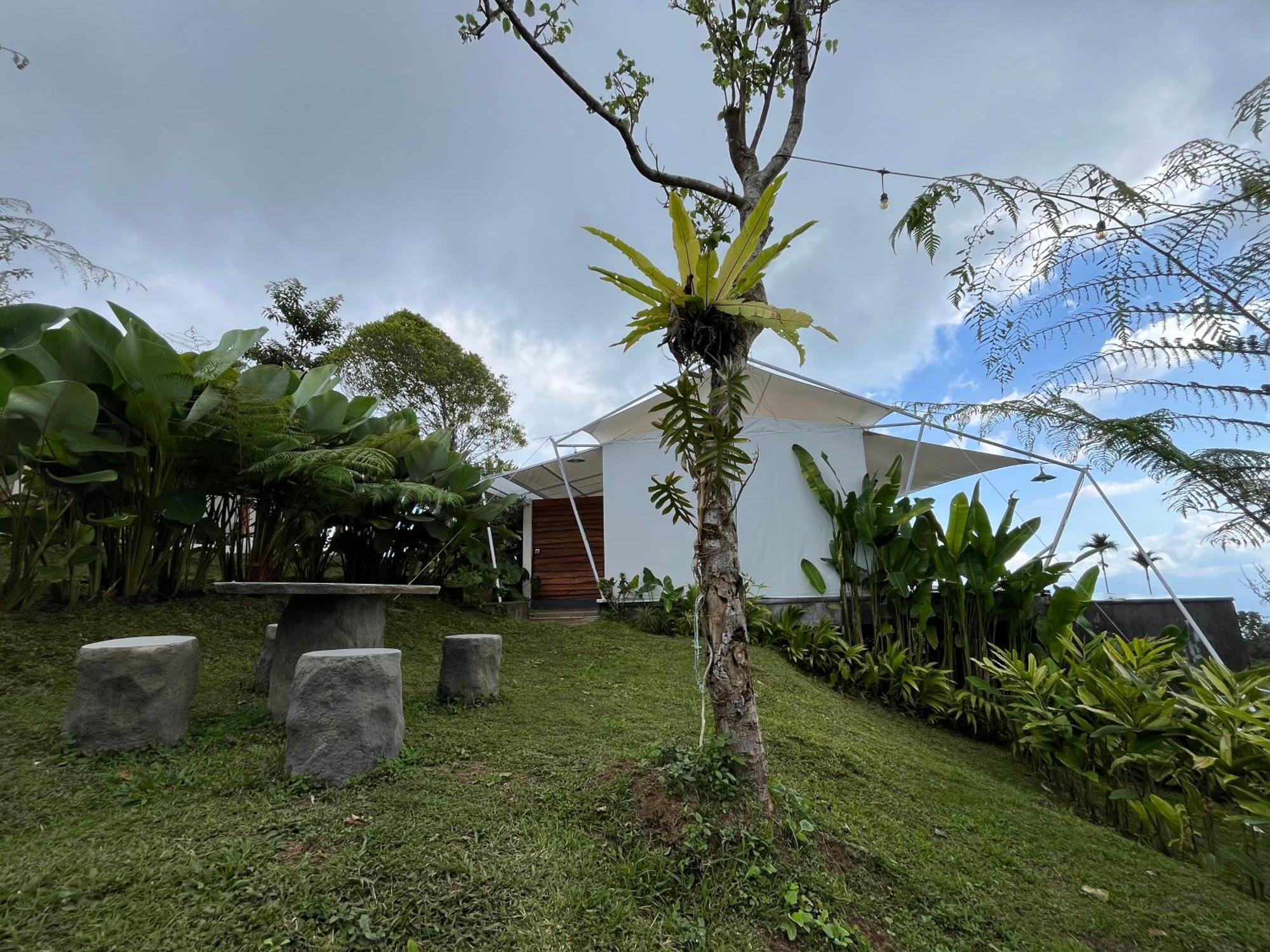 Tenda mewah Harsa Eco Luxury Camp Gobleg (Bali)