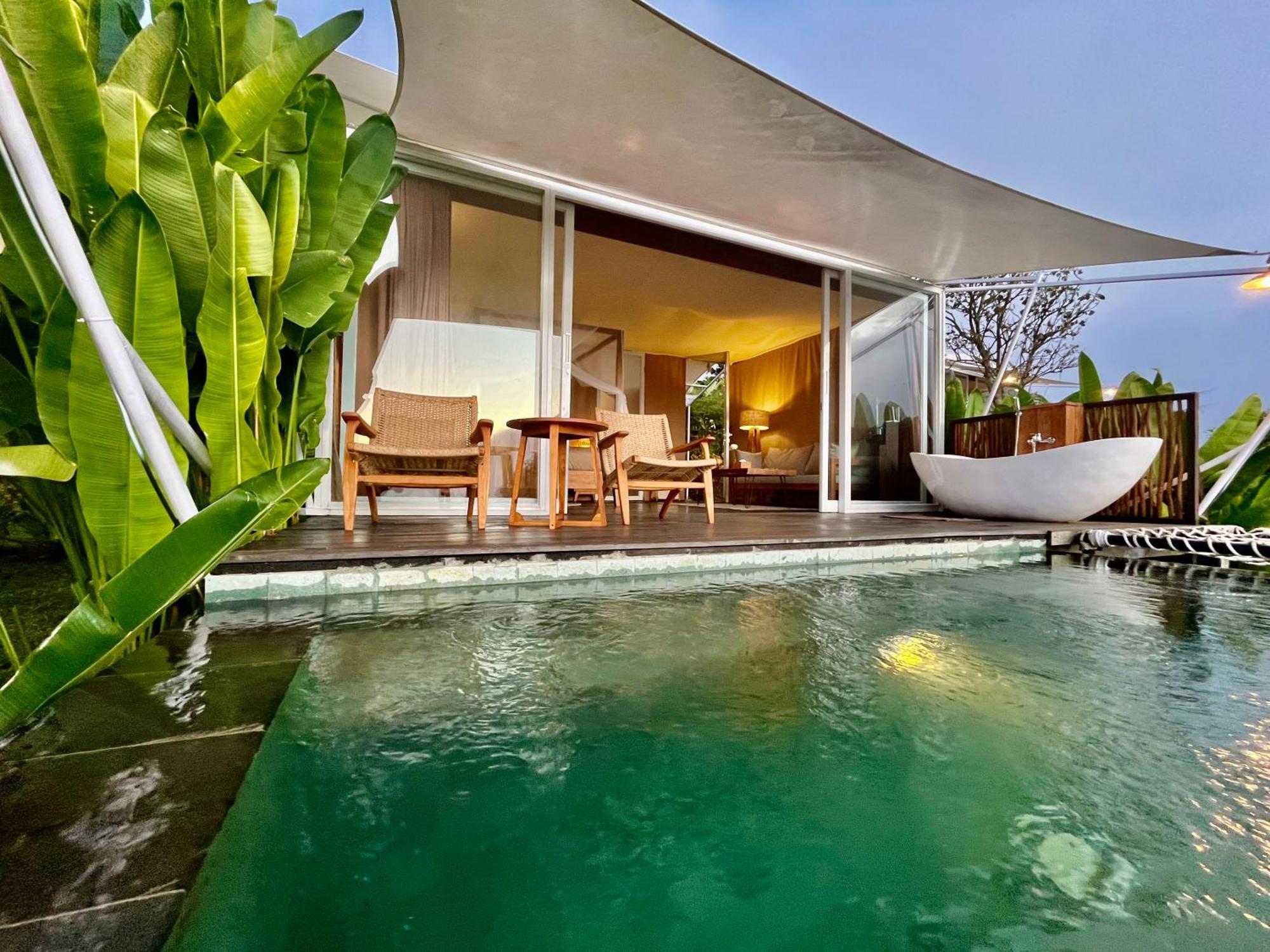 Tenda mewah Harsa Eco Luxury Camp *