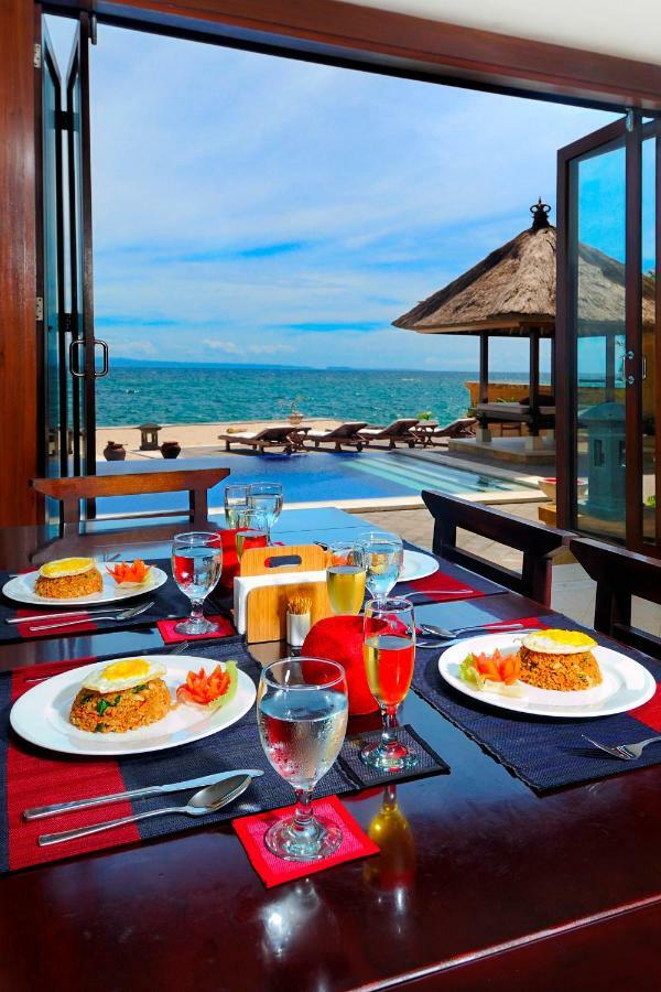 Talia Vashti - Oceanfront With Private Sea Access, Pool & Cook *