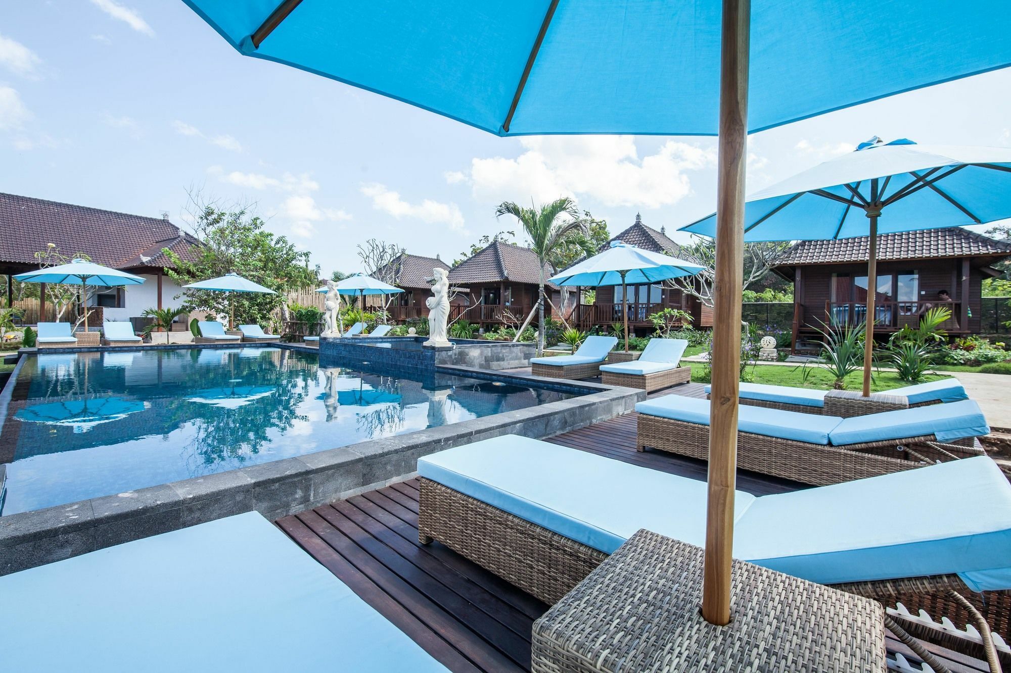 Taman liburan The Cubang Hut's Nusa Lembongan (Bali)