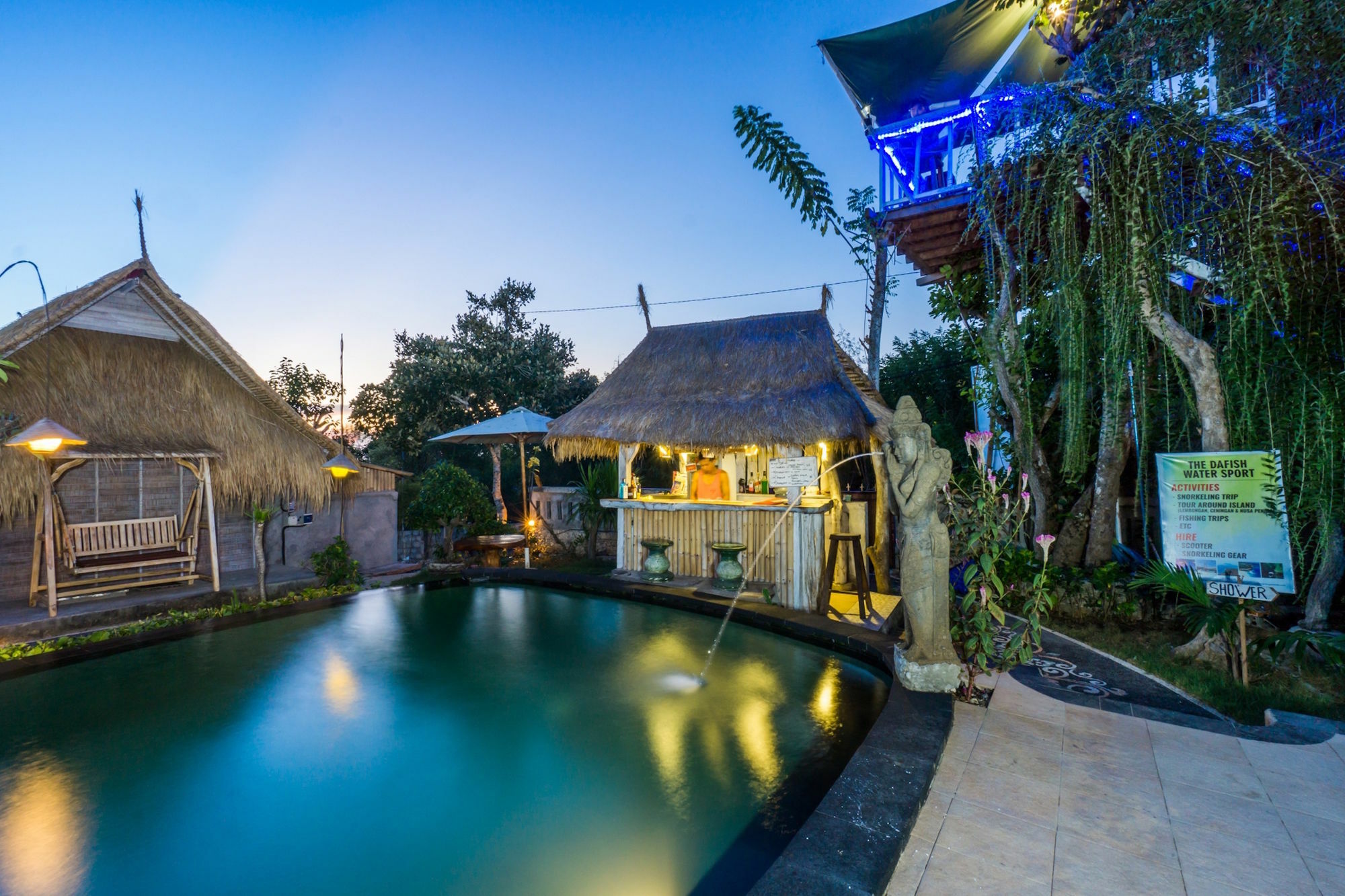 The Dafish Ceningan Ceningan Island