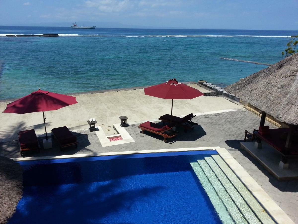 Talia Vashti - Oceanfront With Private Sea Access, Pool & Cook *