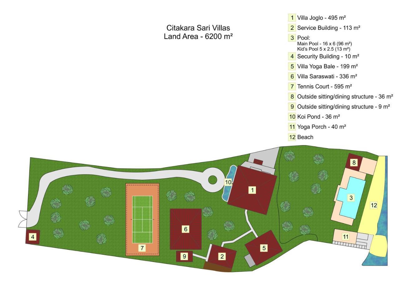 Oceanfront Citakara Sari Villa Candi Dasa (Bali)