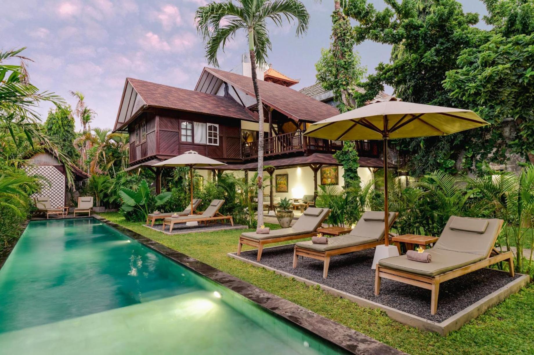 Villa Nativ Living Legian 6br 16px Big Group Walk To 66 Seminyak (Bali)