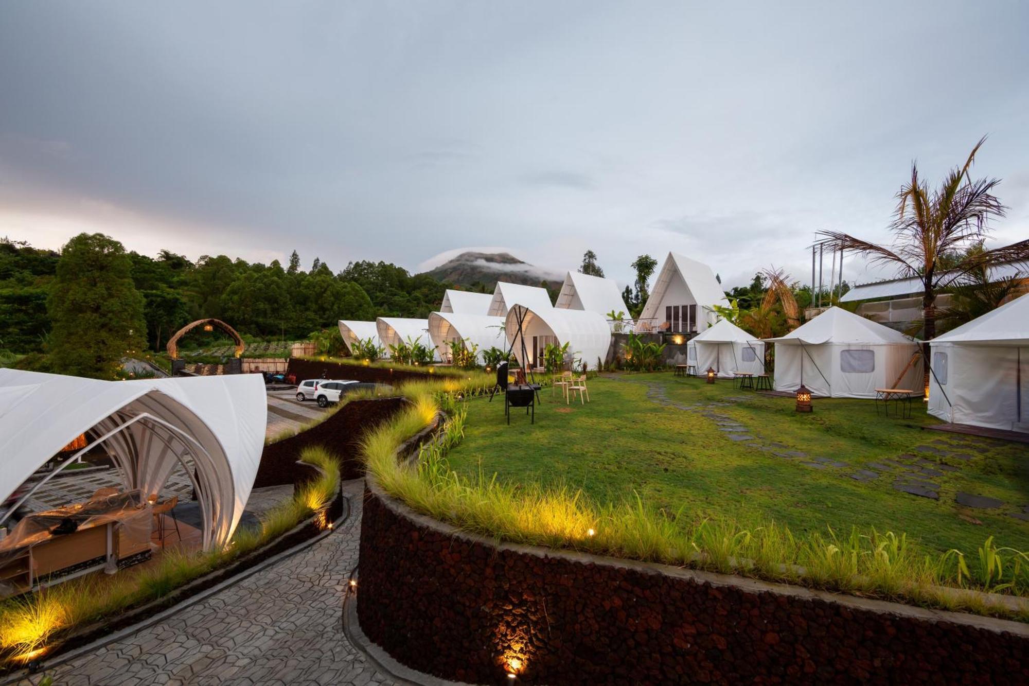 The Dewi Luxury Glamping And Natural Hotspring Marangyang tolda Kintamani (Bali)