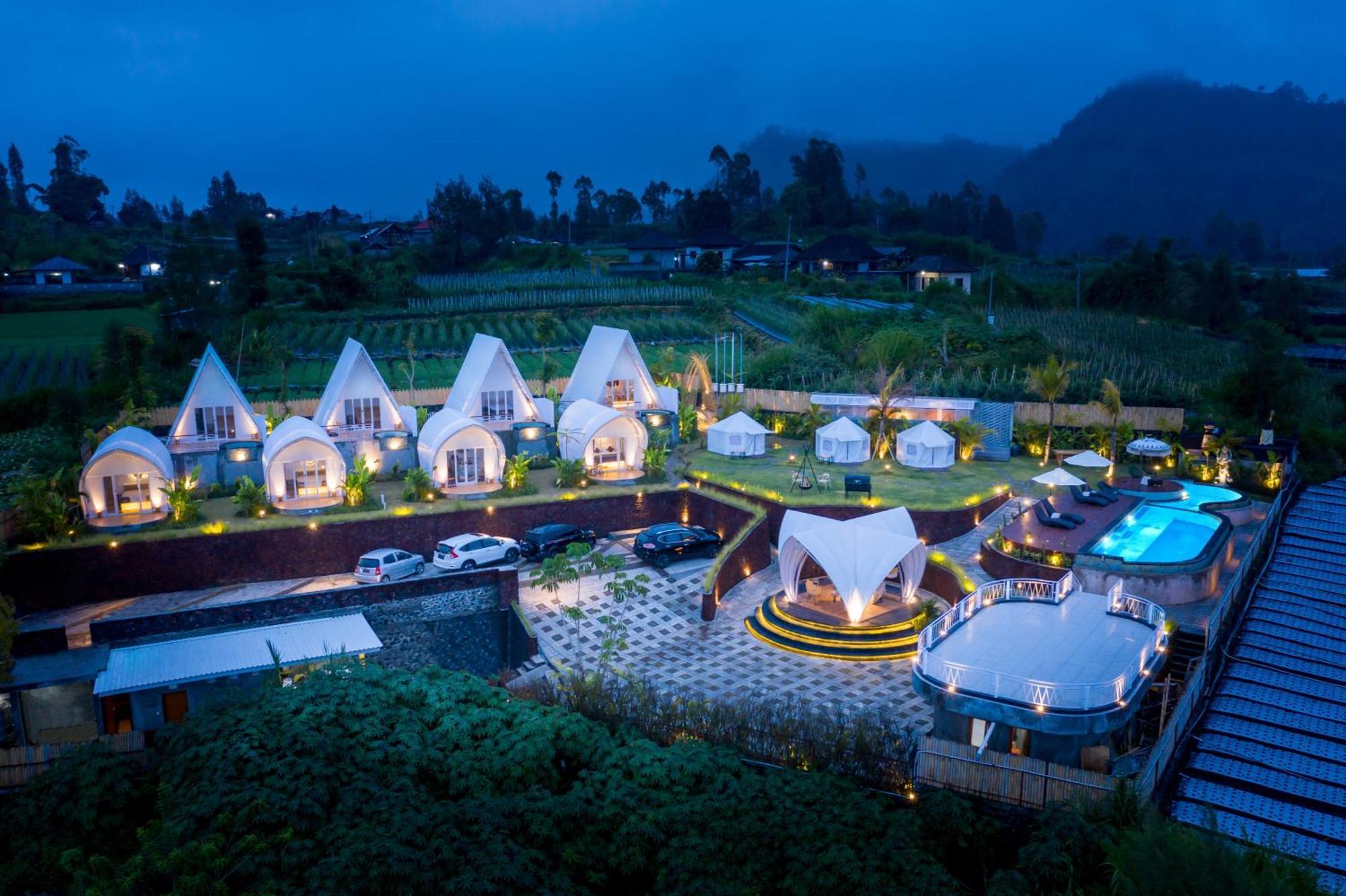 The Dewi Luxury Glamping And Natural Hotspring Marangyang tolda *