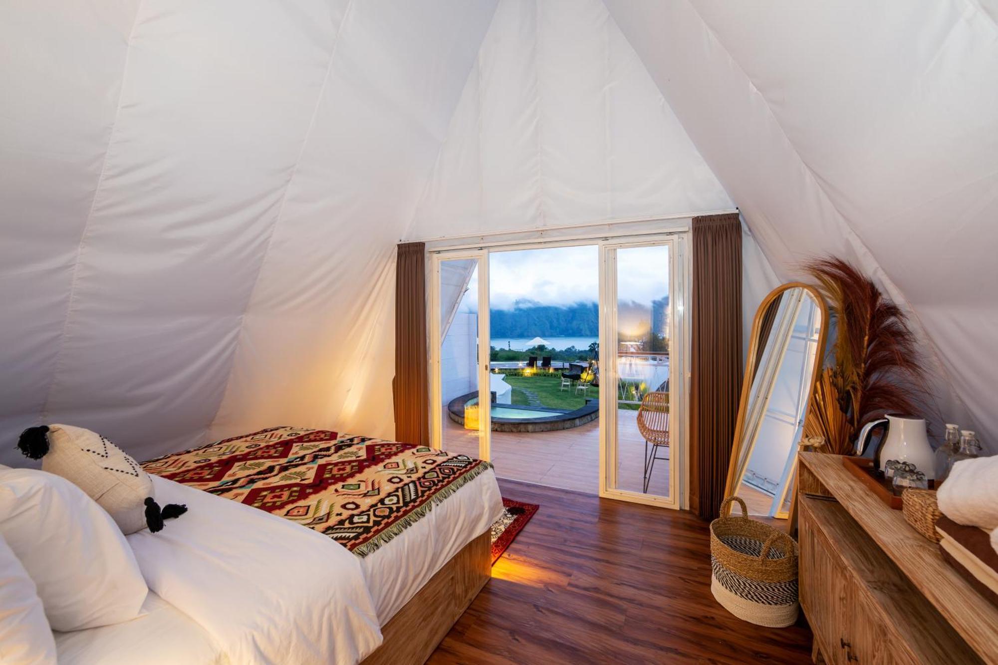 The Dewi Luxury Glamping And Natural Hotspring Marangyang tolda Kintamani (Bali)
