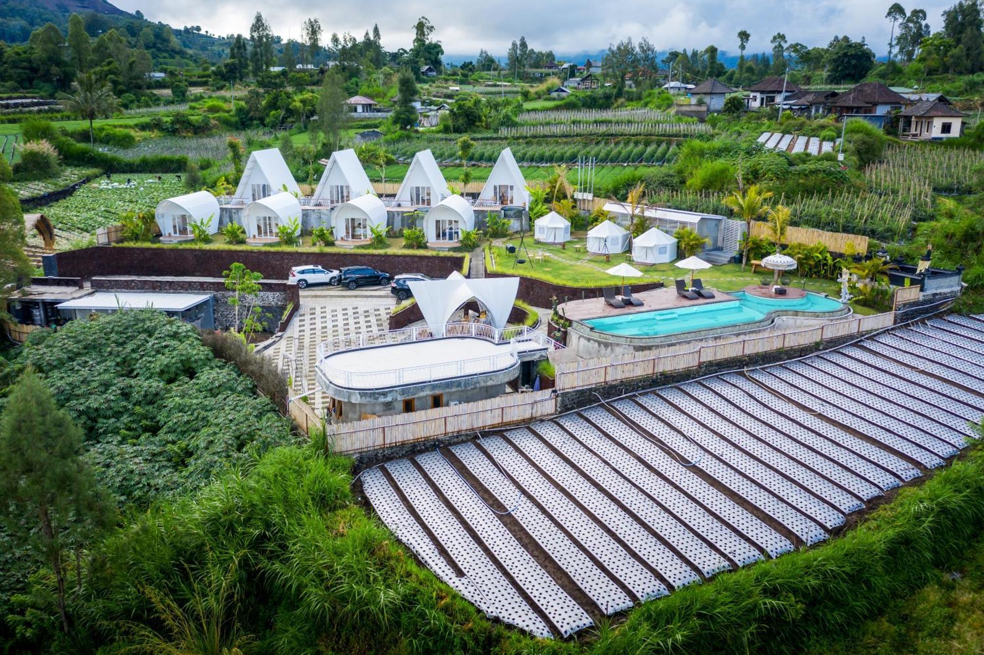 Marangyang tolda The Dewi Luxury Glamping And Natural Hotspring Kintamani (Bali)