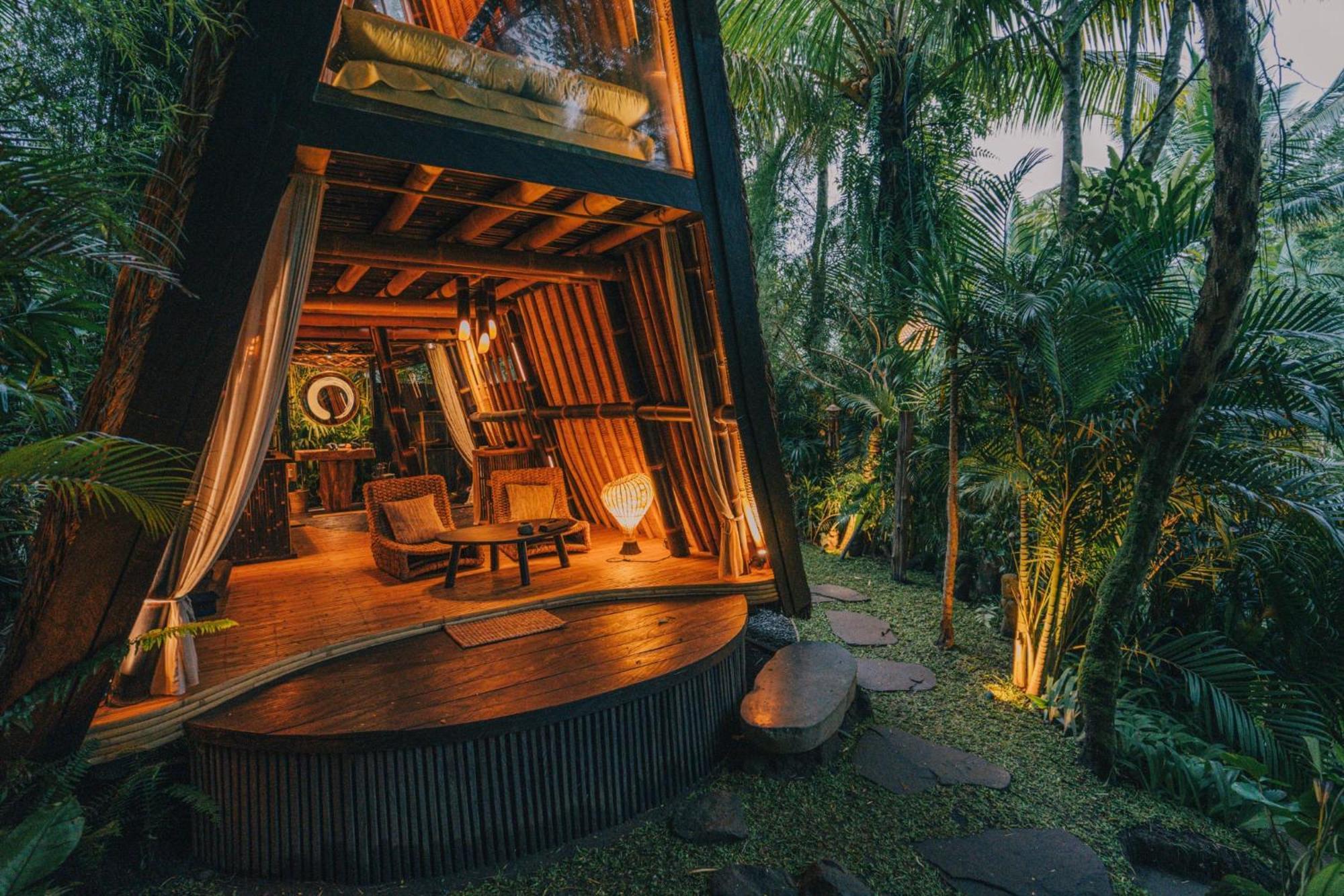 Villa Hideout Eco Bamboo House Bali *