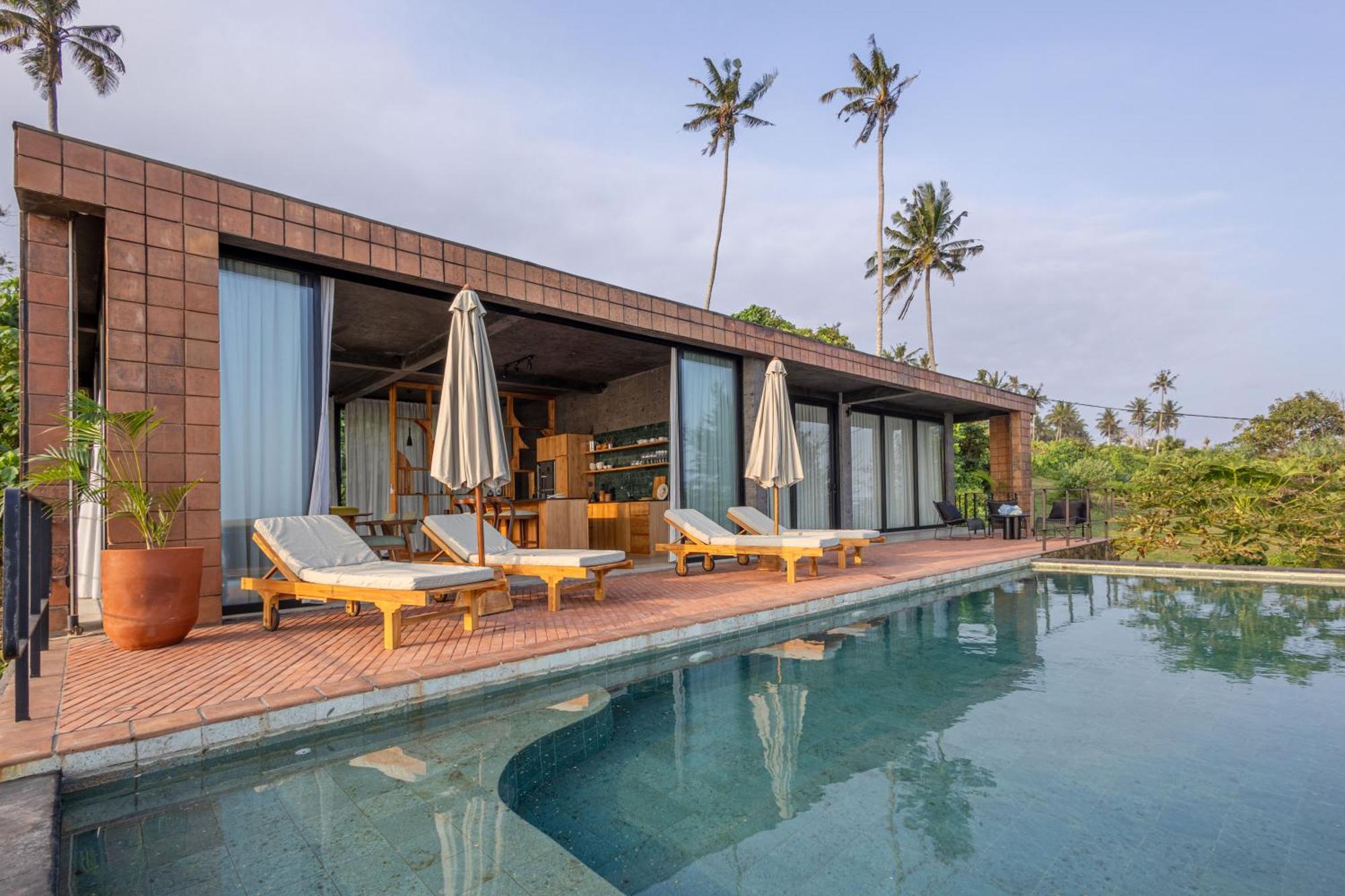 Ultimate Beachfront Cascade Villa Balian