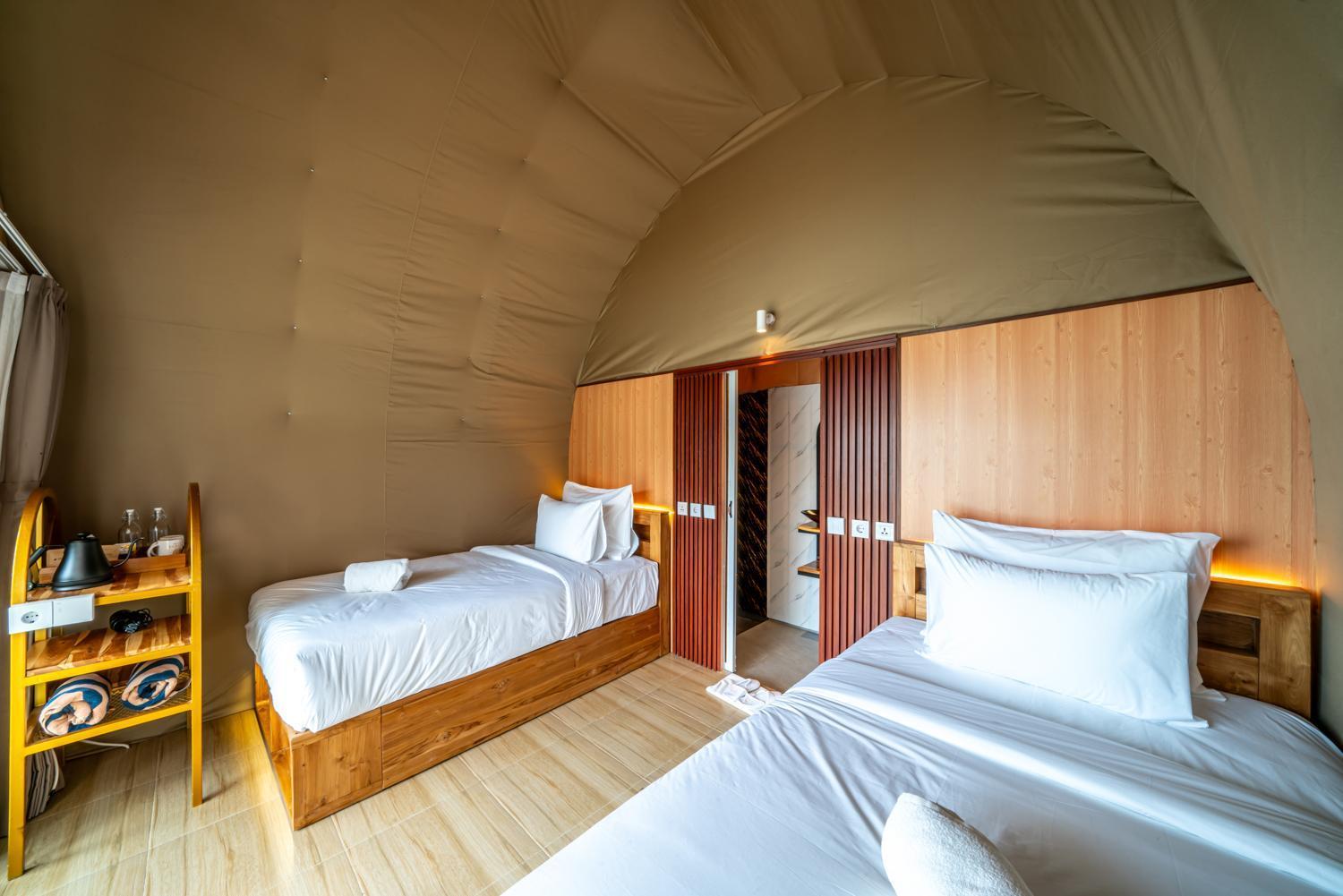 Marangyang tolda The Dewi Luxury Glamping And Natural Hotspring