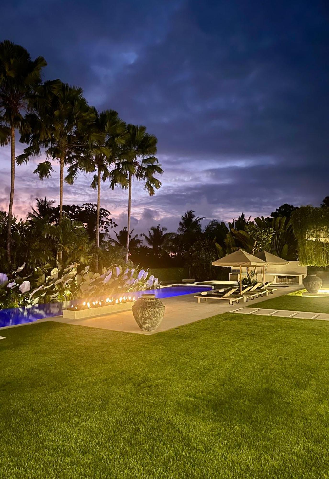 Luxury 5br With Private Pool, Rice Fields View & Nearby - The Palm House Villa *