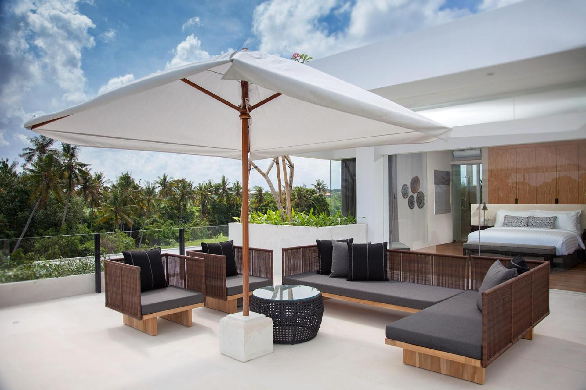 Luxury 5br With Private Pool, Rice Fields View & Nearby - The Palm House Villa