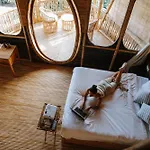 Tropical Bali Bamboo Villa - 7 Minutes From Canggu