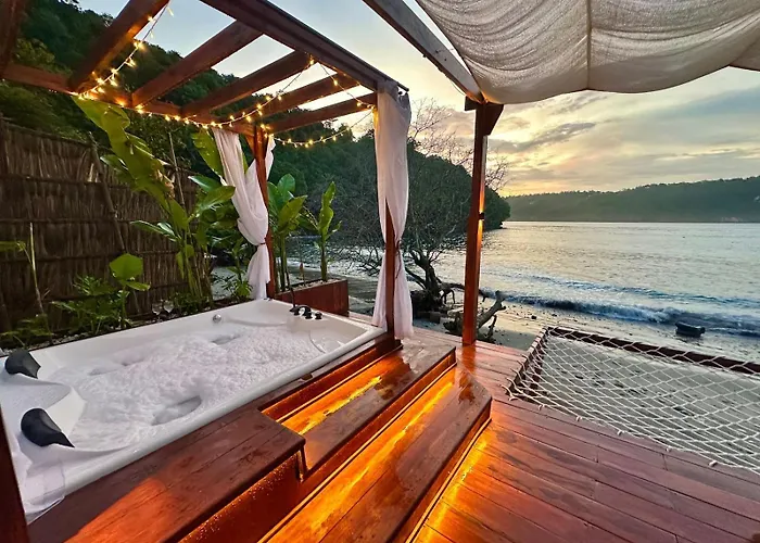 Beachfront Luxury Dome Villas - Gamat Bay Resort