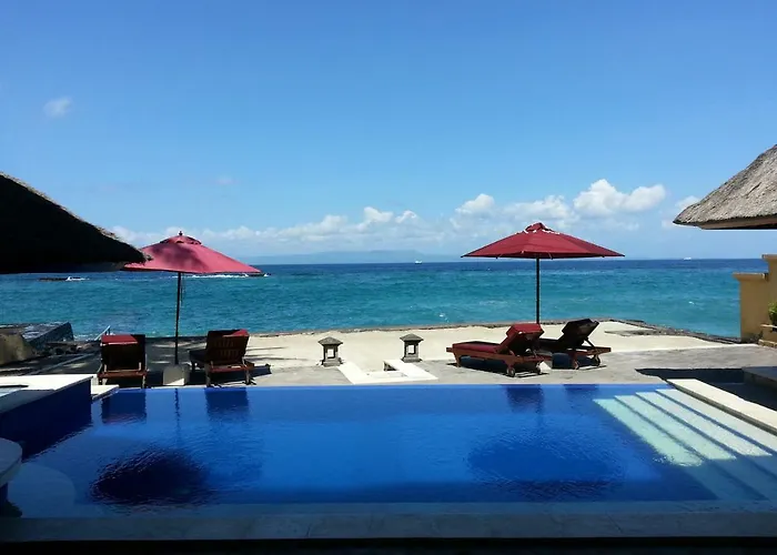 Villa Talia Vashti - Oceanfront Villa With Private Sea Access, Pool & Cook