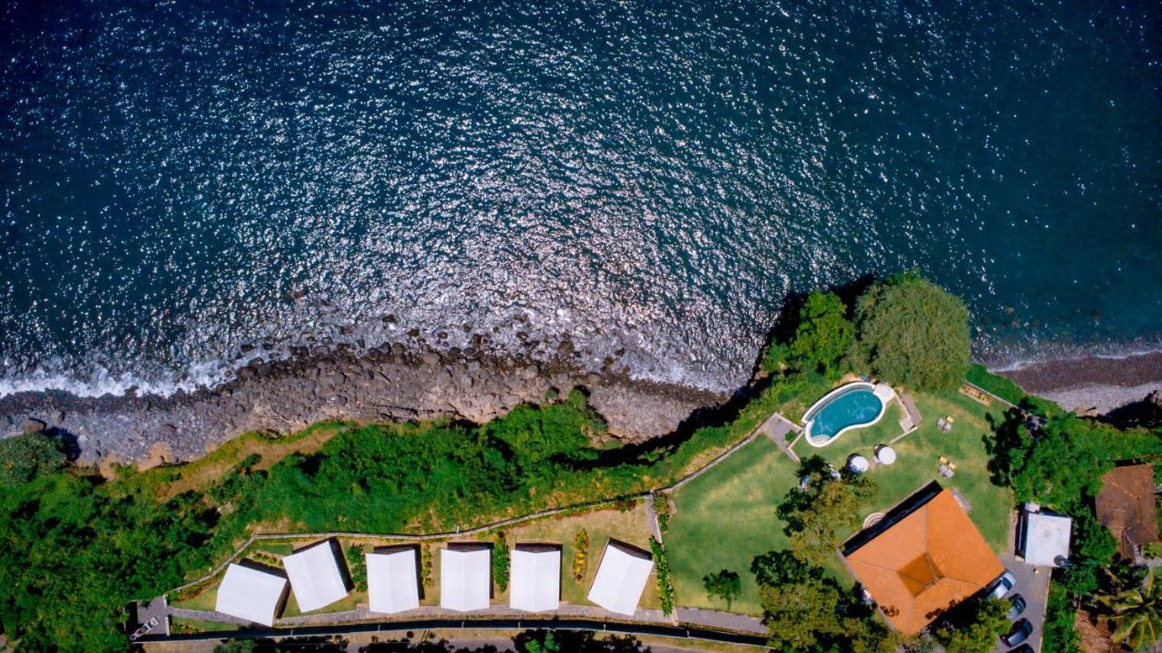 Bali Cliff Glamping Luxury tent Seraya