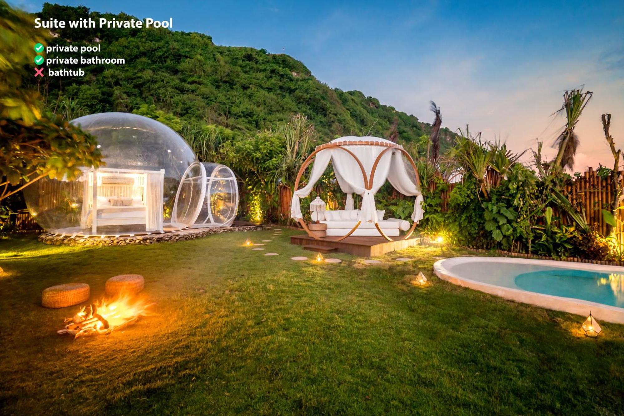 Luxury tent Bubble Nyang Nyang - Adults Only