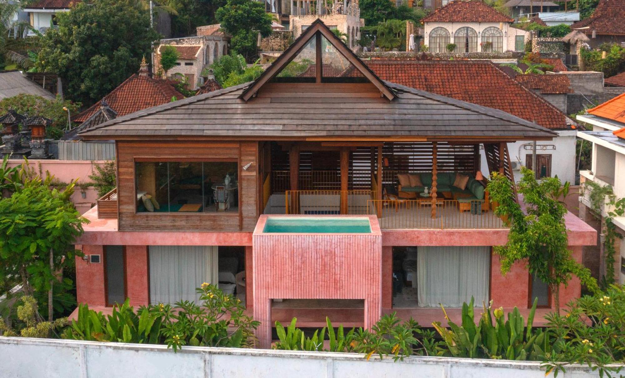 Kado Kubu - Boutique 2br Pink & Sky Pool With Ocean Views In