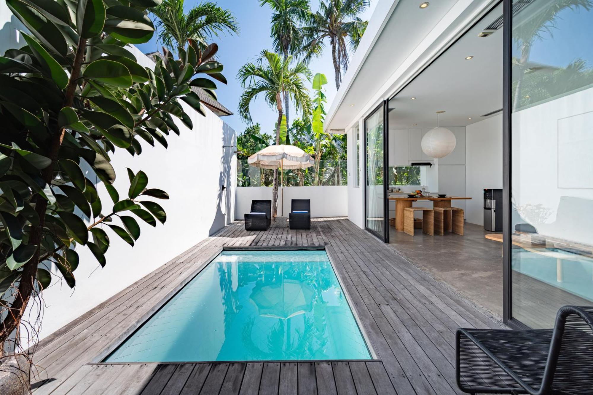 Villa Secluded 1br Pool With Ricefield View In Berawa, 5mins Ride To *