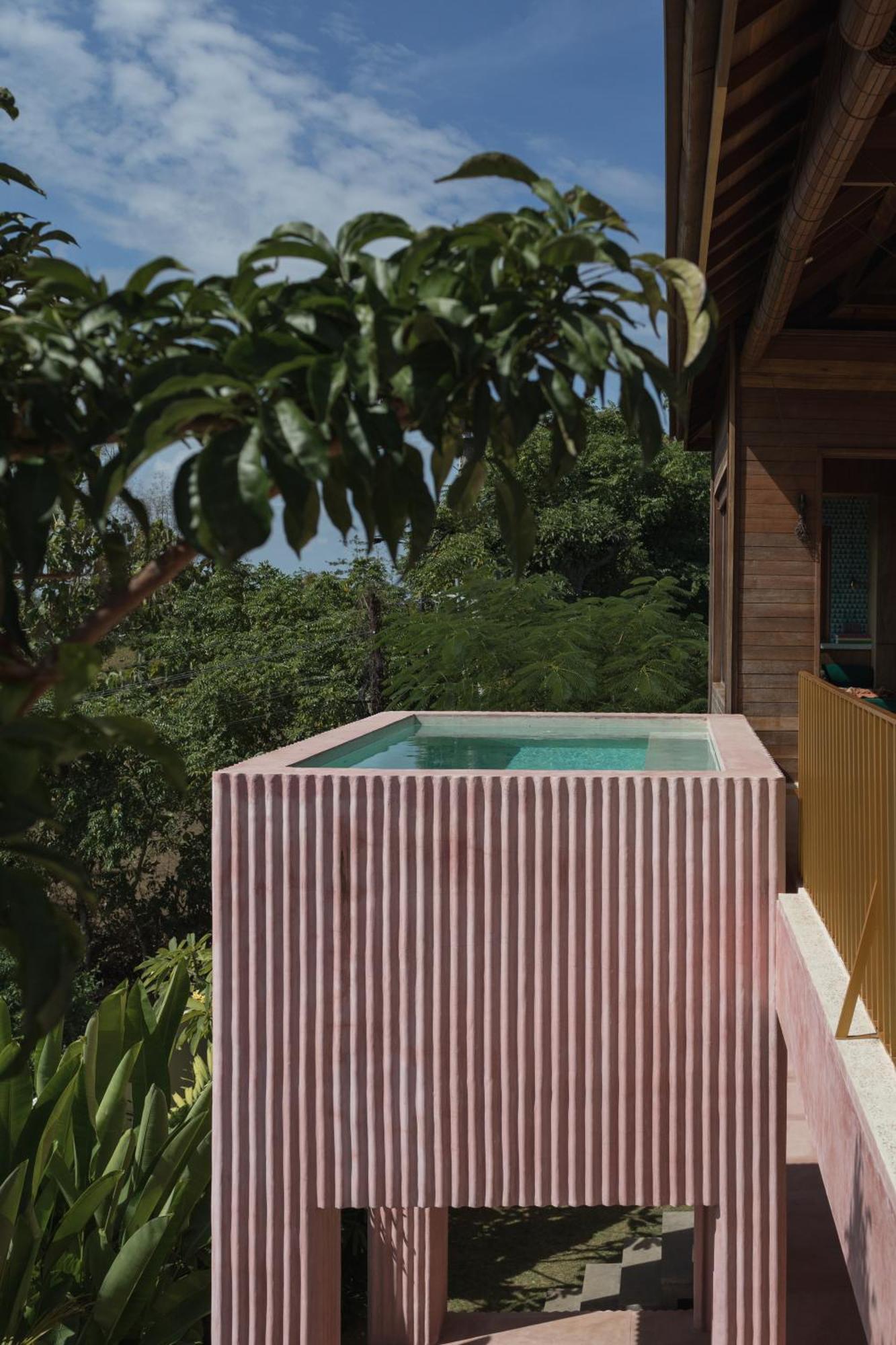 Villa Kado Kubu - Boutique 2br Pink & Sky Pool With Ocean Views In Uluwatu (Bali)