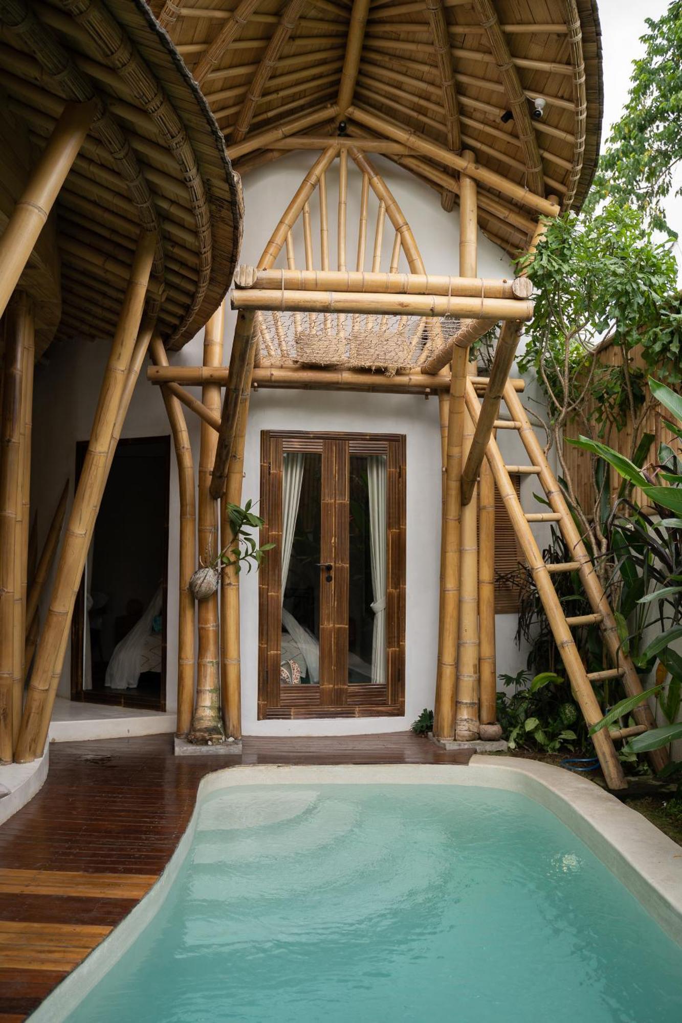 Villa Tropical Bali Bamboo - 7 Minutes From Canggu