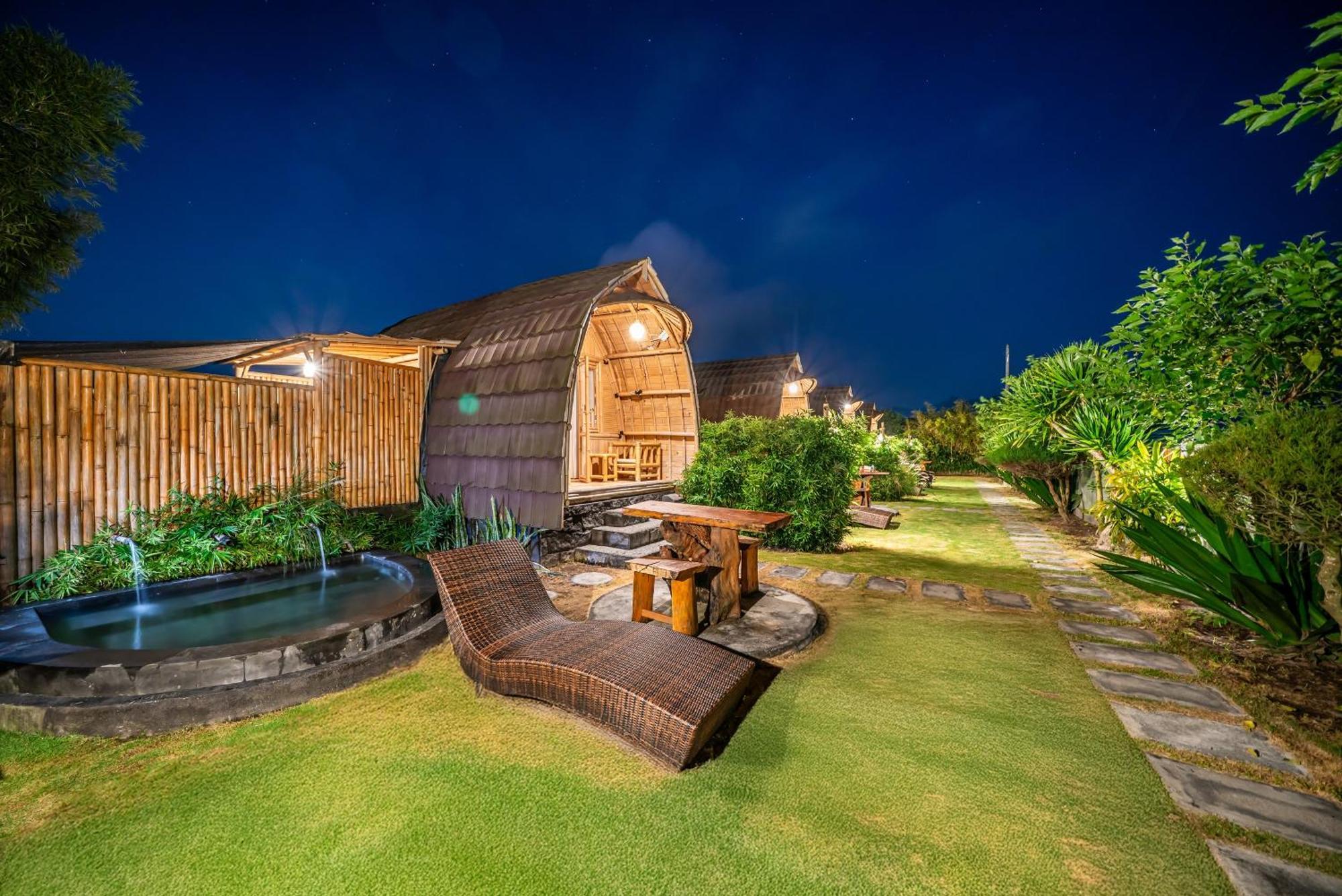 Tegal Bamboo & Private Hot Spring * Baturaja (Bali)